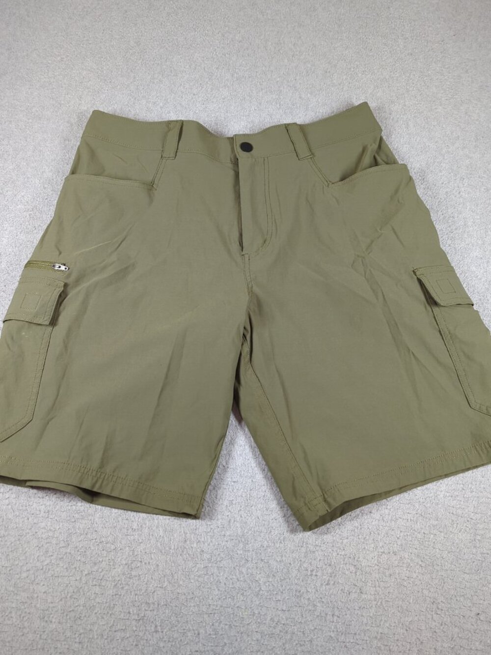 Orvis Tech Shorts Men's 34 (Actual 32) Performance Two Way Stretch Zip Pockets